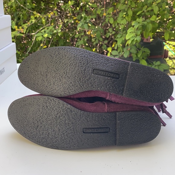 AUTH NIB MINNETONKA 1632F IN RARE PLUM COLOR - Picture 6 of 13